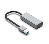 USB to Ethernet Adapter, USB 3.0 to 2.5Gbps Gigabit Ethernet LAN Network Adapter, USB to RJ45 Compatible for Win 7 8 8.1 10 XP (32/64bit) for Chrome OS for Linux Kernel
