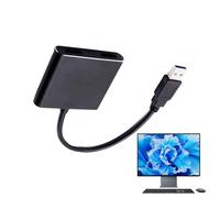 USB to HD Converters - Convenient HD USB Adapter for Laptops | High resolution connectors 1920x1080 with plug and play function, stable signal for