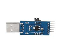 USB to IIC I2C UART Converter Adapter Module with Jumper Wire High Speed Serial Data Communication for Microcontroller Programming Electronic Components