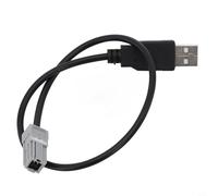 USB to MP3 Audio Interface Cable for Car - 25 cm USB Adapter Cable Compatible with For Honda Models, ABS Material, Direct -and-