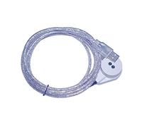 USB TO OPTICAL INTERFACE IRDA NEAR INFRARED IR ADAPTER TRANSPARENT TRANSMISSION COMMUNICATION METER READING CABLE (Size : 1.5M, Color : TRANSPARENT CABLE)