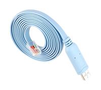 USB to RJ45 Cable for Cisco Console, 1.8m/6ft USB Type C to RJ45 Serial Adapter for Routers Switches Windows/Mac/Linux Compatible with Cisco Huawei HP Networking Equipment