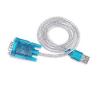 USB to Serial Adapter, 9 Pin RS232 DB9 Female Converter Cable, USB to RS232 Serial Cable Adapter for Printers, Servers, and Legacy Devices, Compatible with Windows and Mac, 0.8m Length (BLUE)