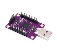 USB to Serial Parallel Port Adapter, FTDI FT232H High Speed JTAG UART FIFO SPI I2C Module for Data Transfer Support Special Half-Duplex