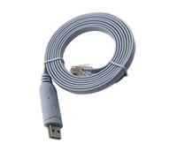 USB to Serial / RS232 Console Rollover Cable for Cisco Routers - RJ45
