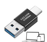 USB to Type C Adapter - Type C High Speed Data Transfer Cable | Portable 5Gbps Fast Data Transfers for Drives, Table Computers, Laptops for Travels, Business Trips, Outings
