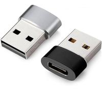 USB to USB C Adapter 2 Pack, Type C Female to USB A Male Converter, 10Gbps High-Speed Data Sync for iPhone 16 15 14 Pro Max, MacBook, S24 S25, Laptop, Tablet, Car Charger, Docking Station
