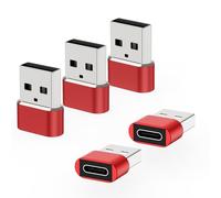 USB to USB C Adapter 5 Pack,Type C Female to A Male Charger Converter for Apple Watch Ultra iWatch 8 7,i-Phone 16 15 14 13 12 Pro Max Plus,Air-pods,i-Pad 9 10 Air 5 Mini 6,Car,Sam-Sung Galaxy S23 S24