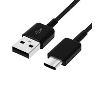USB to USB Type C Cable, Original Samsung EP-DG950 - Black - Charging and Sync