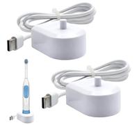 USB Toothbrush Charger, Electric Toothbrush Charger for Philips Sonicare, USB Charging Waterproof Power Cord Cable Inductive Charging Base for Philips Sonicare HX8000 HX9000 HX3000 HX6000 Series