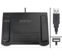 USB transcription pedal for use with Express Scribe transcription software for Windows or Mac