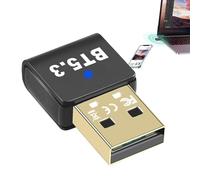 USB Transmitter Dongle Receiver, 5.3 Adapter for PC | Wireless Receiver and Transmitter for PC | Plug and Play, USB Adapter Supports High Definition Audio Transmission