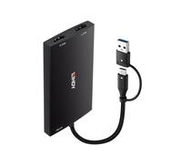 USB Type A and C to Dual HDMI 4K60 Converter