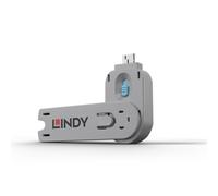 Lindy USB Type A Port Blocker Key, Blue