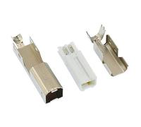 USB Type B Rewireable Plug (Pack of 5)