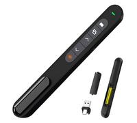 USB & Type-C 2 in 1 Presentation Clicker 328FT Wireless Clicker Compatible with PowerPoint Computer Laptop Mac 2.4GHz PowerPoint Clicker Remote Control for Presentations Teachers Business Meetings