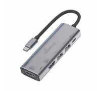 Mediarange Usb Type-C 5-In-1 Multiport Adapter Silver - Mrcs511