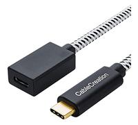 USB Type C Cable(3A), CableCreation SuperSpeed 10Gbps 3.3ft USB 3.1 Type C Male to Female Extension Cable for Nintendo Switch, Macbook Pro, Samsung Note 8 etc, 1M/Black and White