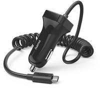 USB Type-C Car Charger 12 W 1 m Black