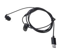 USB Type C Corded Headsets With Noise Canceling Mics 1-Ear Telephone Clear Call Single Sideds Headphones For PC Computer Type C Earphones For Switching Songs