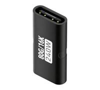 USB Type C Coupler Female to Female - 240W Charging Support Converter Adapter, Fast Data Transfer Capability, Durable Lightweight Connector Design, Stable Performance Build Quality, Universal Compatib