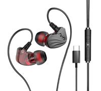 USB Type C Earbuds | Headphones With Long Cord | Headphone Compatible With