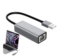 USB Type C Ethernet Network Adapter: Durable Aluminum Construction, Compact USB Cable Adapter, 100Mbps Fast Transmission, Plug And Play | Laptops Tablets Computers