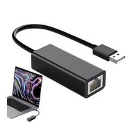 USB Type C in Ethernet Network Adapter, High Speed LAN Cable Adapter, Compact Data Hub | Reliable Internet Accessories for Laptop, Business Travel, Education