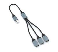 USB Type C Male to USB 2.0 Female Type C to 3 USB 2.0 Adapter Cable Type C Replacement Part for Laptop Computer