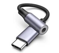 USB Type C to 3.5mm Jack, Headphone Aux Digital Audio Earphone Adaptor, Aux to USB C Earphone Adapter for Samsung Galaxy Pixel, iPad Pro, HUAWEI, Xiaomi etc (1 of USB-C to 3.5mm Female)