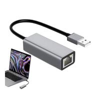 Usb Type C To Ethernet Adapter Computer Network RJ45 Converter Plug Play