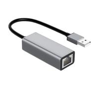 USB Type C To Ethernet Adapter - Durable Compact Connector, High-Speed Wired Access | No Driver Aluminum Build For Business Travel, Education, Entertainment, Home Office, And Streaming Use