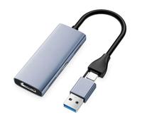 USB Type C to HDTV Video Capture Device, High Speed Signal Transmission, USB C Streaming Adapter for Professional Stations