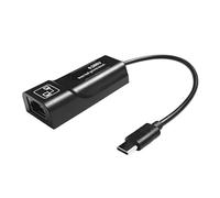 USB Type C to RJ45 Ethernet Converter 100/1000Mbps for Laptops and Tablets with Fast Data Transfer Rates