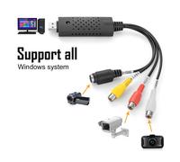 USB VHS To DVD Audio Video Converter Capture Full Scart Kit With Leads UK