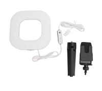 USB Video Light 10 Brightness Level 5 Color 1500lm 72 LEDs Clip On Laptop Lamp with Tripod for Live Streaming Makeup