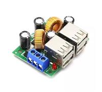 USB Voltage Regulator Board 5V 3A Output Wide DC9-36V Input Range Buck Power Supply Module for Car Electronics Power Supply