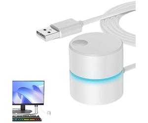 USB Volume Control Knob- Multimedia Volume Control, Computer External Volumes Remote Button Adjuster With Key Mute Function Support | PC Computer Workstation Office Home