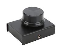 USB Volume Control Knob, One Key Mute Function, Computer Volume Adjuster with Plug and Play for Gamers, Office Workers, Home Users, Streamers, and Content Creators (Black)
