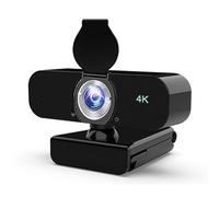 USB Webcam Builts in Noise Cancelling Microphones and Adjustable Tripods Stand for Highly Definition 1080P 2K 4K Video Resolution in Conferences and Streaming Flexible Tripod Stand Webcam Including