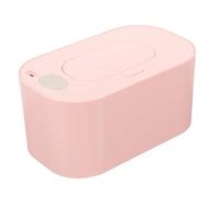 USB Wet Wipe Warmer Portable Temperature Control for Babies | Pp Body, Pink Finish, Large-capacity Battery, Wireless Car Charging, Thermal Insulation for Travel