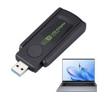 USB WiFi Adapter,Double Band 2.4G/5G Wireless Network Card Dongle | Wireless Network Receiver, 600Mbps Adapter, Plug and Play