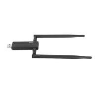 USB WiFi Adapter, Dual Antenna 6dBi High Speed AX5400M Wireless Network Adapter Plug and Play Triple Band WiFi6E PC