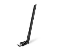 USB WiFi Adapter - Dual Band AC650, up to 200Mbps in 2.4GHz and 433Mbps in 5GHz, USB 2.0, High Gain, 5dBi Antenna.