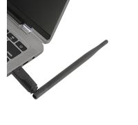 USB WiFi Adapter for Desktop PC, 150Mbps High Speed Transmission High Gain Antenna Wireless Adapter USB 2.0 Small Volume Rotatable 7601 Wireless Network Adapter
