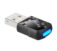 Usb Wifi Adapter For Desktop Pc,Wifi Dongle,900mbps Dual-band High-speed 2.4/5GHz Wifi Network Bluetooth Adapter fo