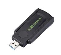 USB WiFi Adapter for Desktop PC, Wireless USB WiFi Adapter - Double Band Wireless USB Dongle,Wireless Network Receiver, 600Mbps Adapter, Plug and Play