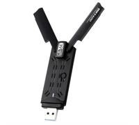 USB WiFi Adapter for PC Desktop Laptop, 5400Mbps USB 3.0 WiFi Dongle Wireless WiFi 6 Adapter, Tri-Band 6G/5G/2.4G High Gain Double Antenna, WPA3, MU-MIMO, OFDMA, Low-Latency Gaming for Windows 11/10