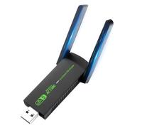 USB WiFi Adapter for PC, Dual Band 1300Mbps 5GHz/2.4GHz USB Wireless Network Dongle, Compact Internet Receiver for Desktop Laptop, Compatible with Windows 7-11 Mac OS 10.9-10.15