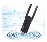 USB WiFi Adapter, USB WiFi Stick for PC, Usb WiFi Stick, 1300Mbps USB 3.0 WiFi Adapter PC 2.4GHz/5GHz WiFi USB Stick, Compatible with WindowsXP/Vista/7/8/10/11, Mac OS 10.9-10.15